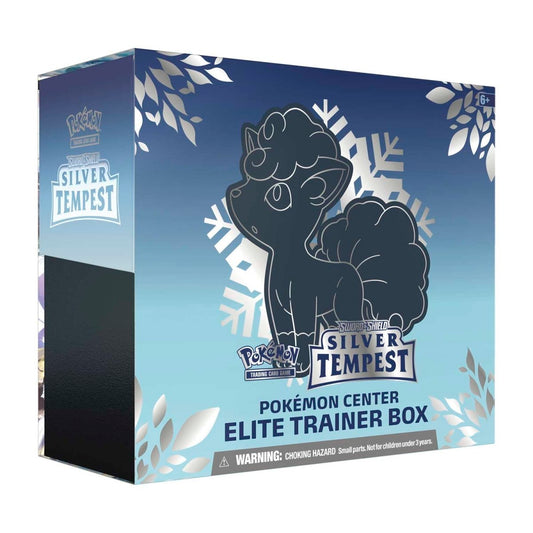 Pokemon - Sword & Shield Silver Tempest Pokemon Center Elite Trainer Box