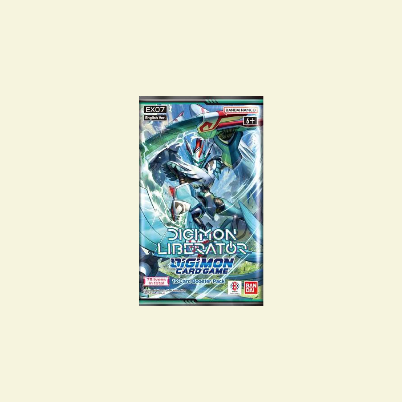 Digimon - CG EX7 Liberator Booster Pack