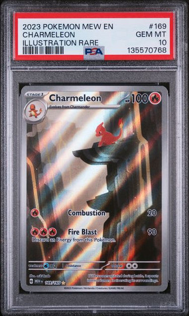 Charmeleon Illustration Rare #169 PSA 10