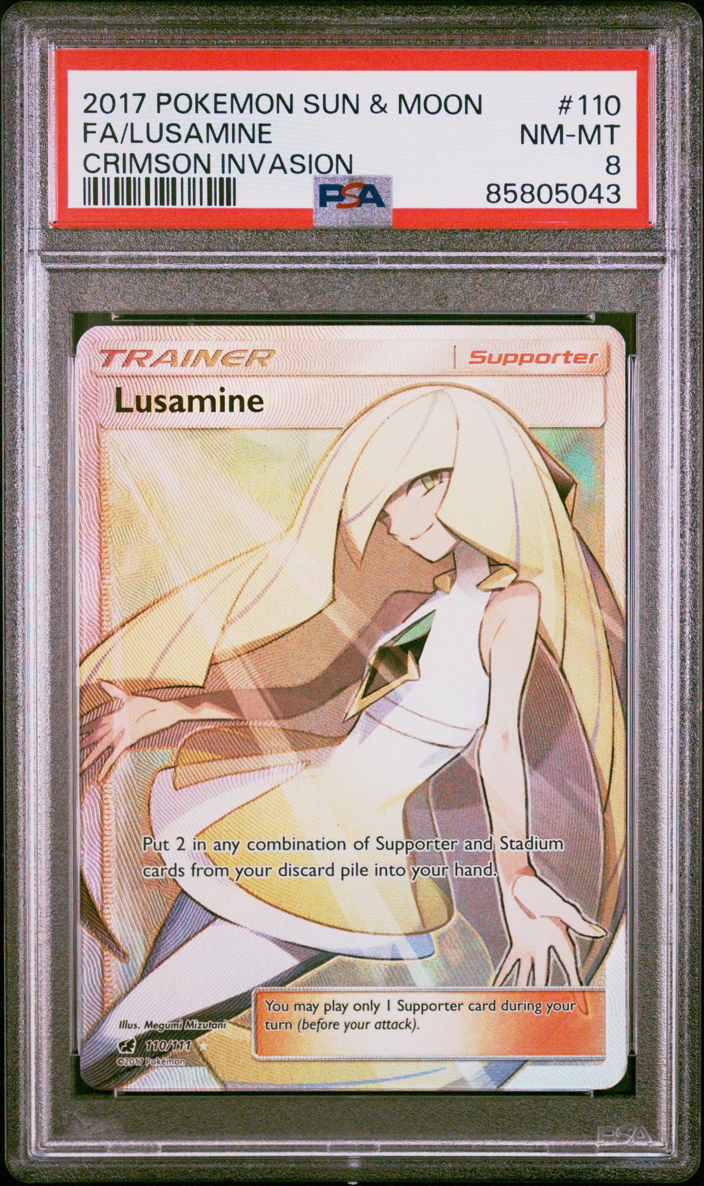 [Consignment] Lusamine FA PSA 8