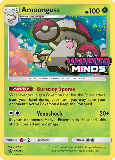 Amoonguss - SM202 (Prerelease) SM202/248 - SM Promos Holofoil