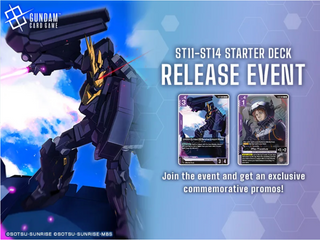 Gundam - ST11-14 Release Event (Sunday September 27, 2026 06:30 PM)