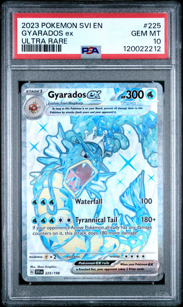 Gyarados ex - 225/198 - SV01: Scarlet & Violet Base Set PSA 10