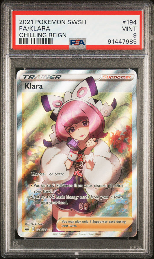 [Consignment] Klara FA PSA 9