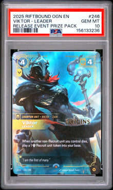Viktor - Leader Release Event Prize Pack #246 PSA 10