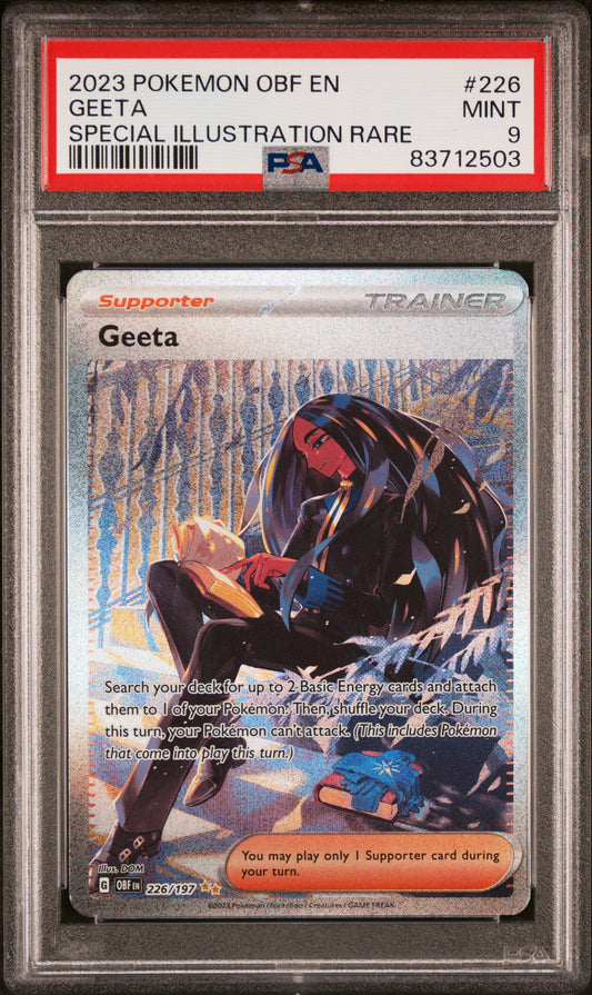 Geeta Special Illustration Rare #226 PSA 9