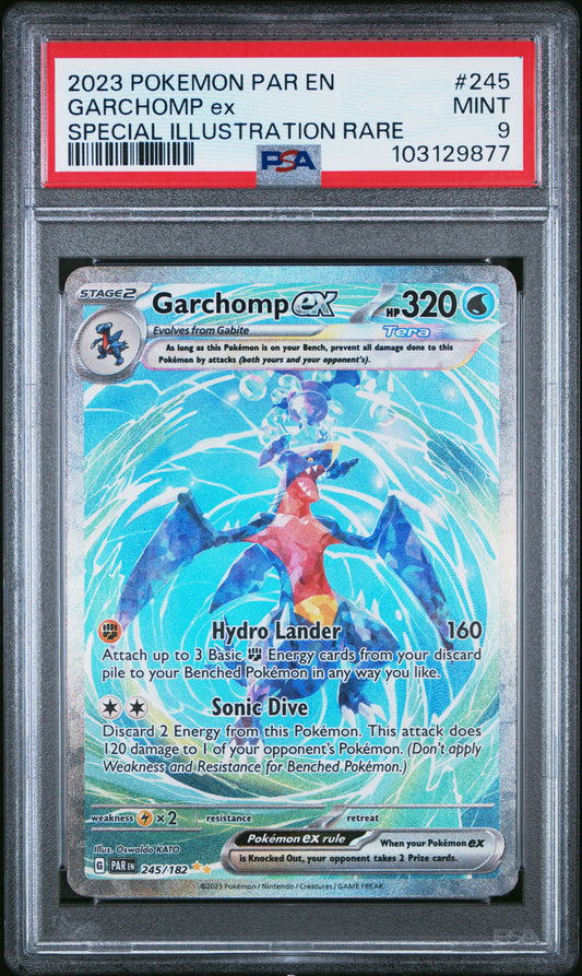 Garchomp ex Spceial Illustration Rare PSA 9