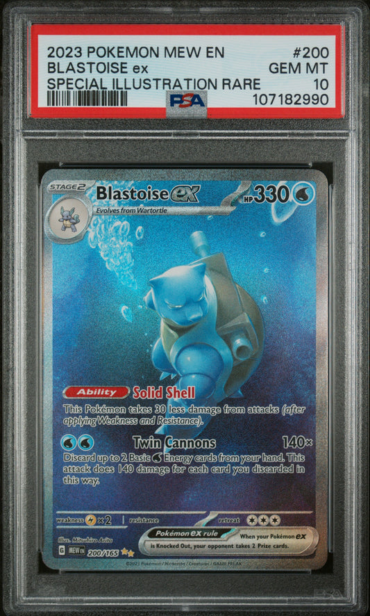 Blastoise ex Special Illustration Rare PSA 10