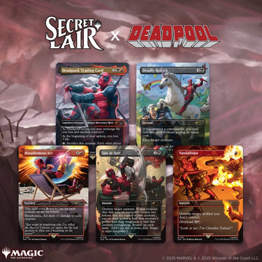 Magic The Gathering - Secret Lair Marvel 6 Deadpool (Non-foil)