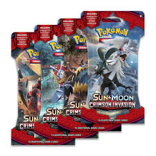 Pokemon - Sun & Moon Crimson invasion Sleeved pack