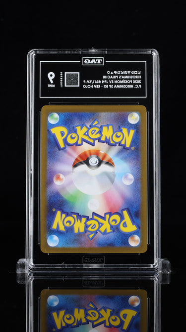 Hiroshima's Pikachu 261/SV-P TAG 9 - back