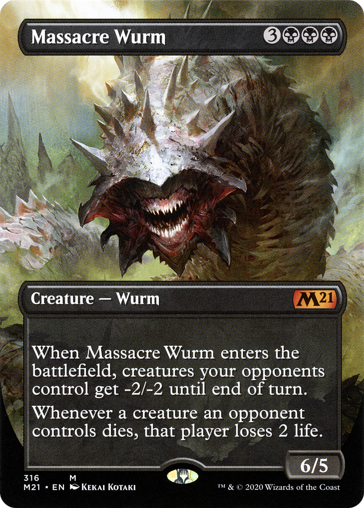 Massacre Wurm Borderless
