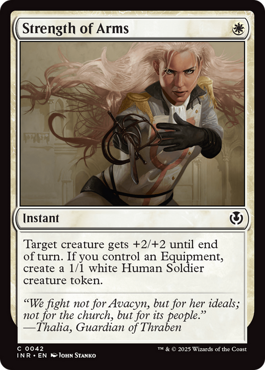Strength of Arms (-042) - Innistrad Remastered Foil
