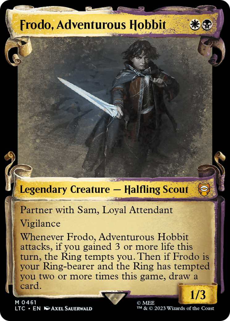 Frodo, Adventurous Hobbit