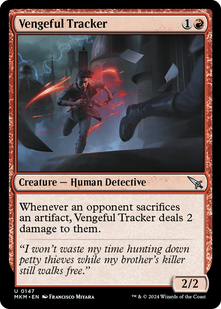 Vengeful Tracker Foil