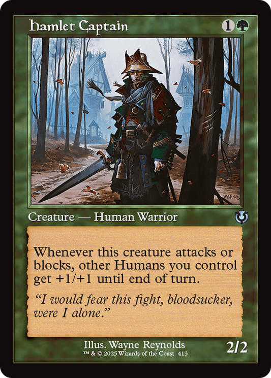Hamlet Captain (Retro Frame) (-413) - Innistrad Remastered