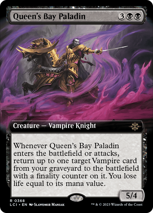 Queen's Bay Paladin (LCI-368) - The Lost Caverns of Ixalan: (Extended Art)