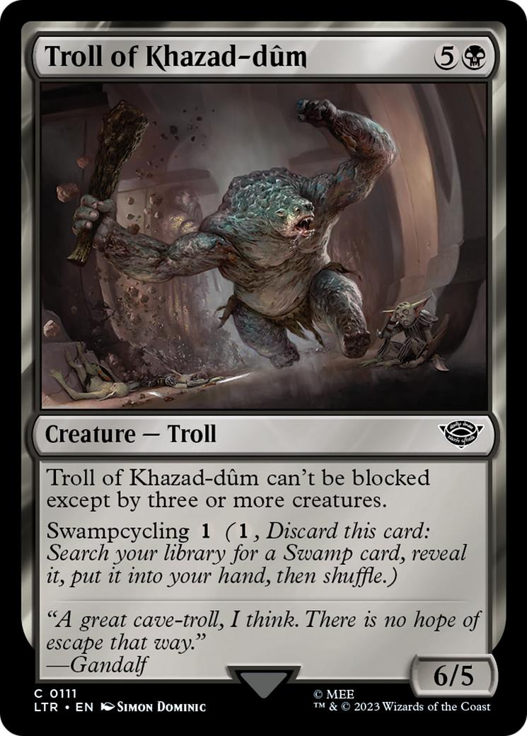 Troll of Khazad-dûm (LTR-111) - The Lord of the Rings: Tales of Middle-earth