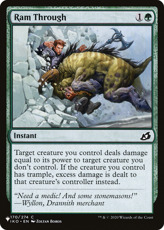 Ram Through (LIST-170/274) - The List