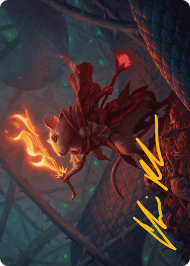 Emberheart Challenger // Emberheart Challenger (ABLB-019) - Bloomburrow Art Series (Borderless) Foil