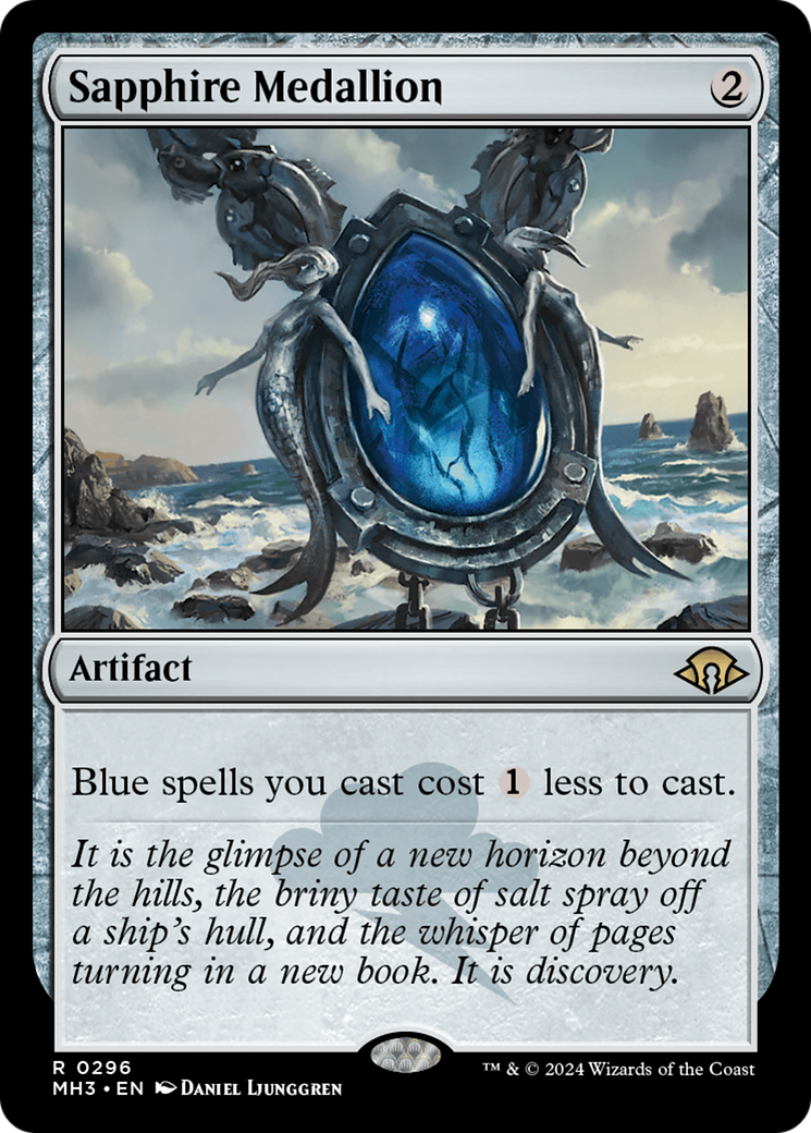 Sapphire Medallion (MH3-296) - Modern Horizons 3