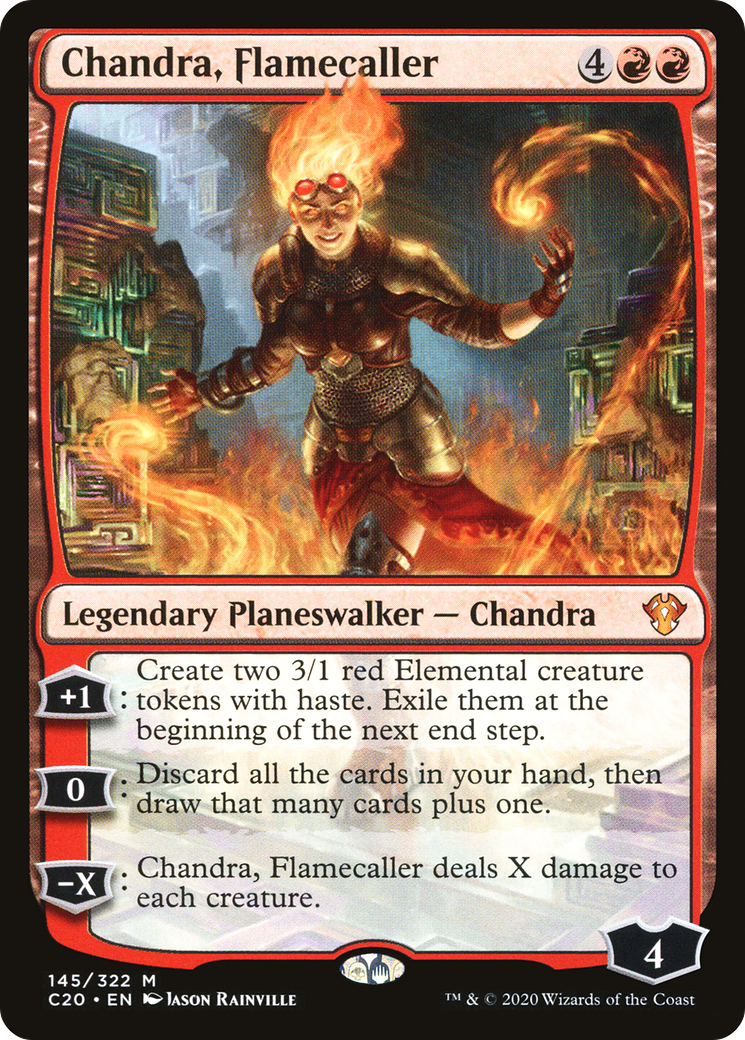 Chandra, Flamecaller (C20-145) - Commander 2020