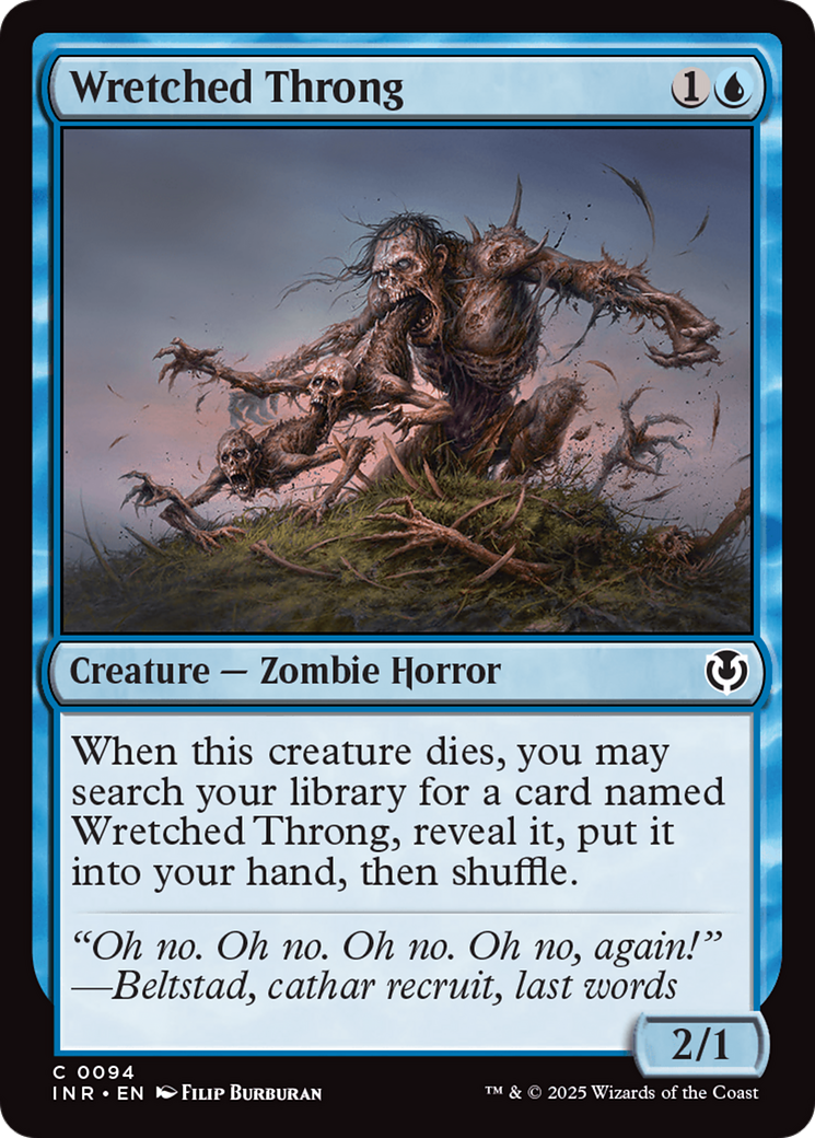 Wretched Throng (-094) - Innistrad Remastered Foil