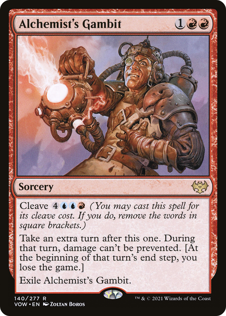 Alchemist's Gambit (VOW-140) - Innistrad: Crimson Vow Foil