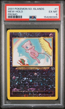 Mew Holo Southern Islands #1 PSA 6