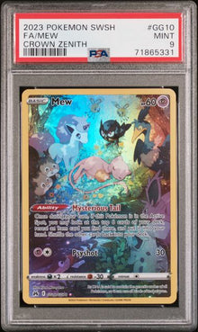 Mew gg10/gg70 PSA 9