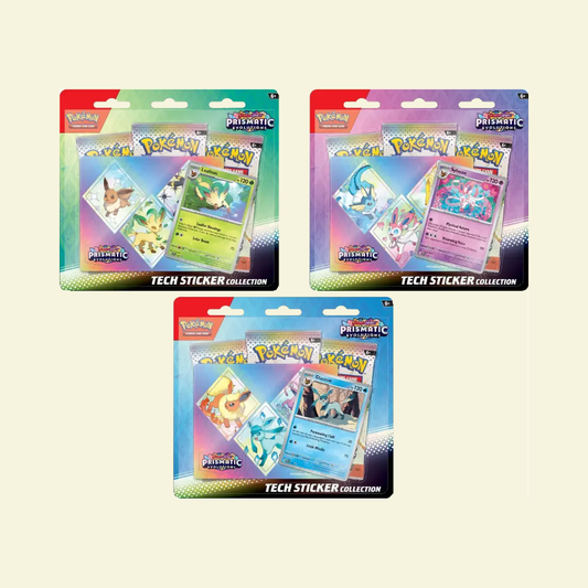 [Preorder] Pokemon - SV8.5 Prismatic Evolutions Tech Sticker Collection