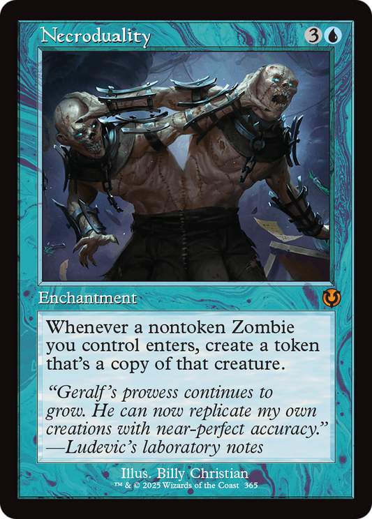 Necroduality (Retro Frame) (-365) - Innistrad Remastered Foil