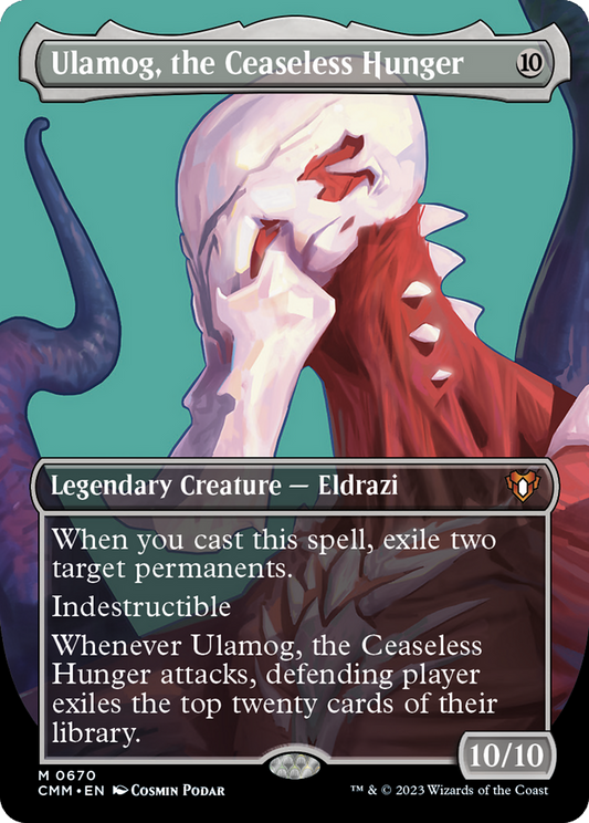 Ulamog, the Ceaseless Hunger (CMM-670) - Commander Masters (Borderless)