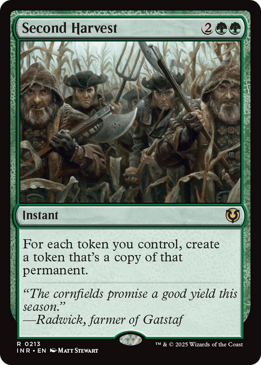 Second Harvest (-213) - Innistrad Remastered Foil