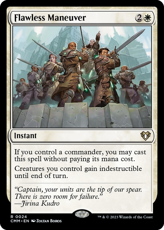 Flawless Maneuver (CMM-024) - Commander Masters