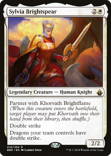 Sylvia Brightspear (BBD-010) - Battlebond Foil
