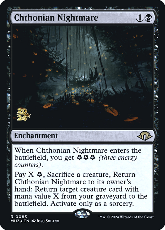 Chthonian Nightmare (PMH3-83S) - Modern Horizons 3 Promos Foil