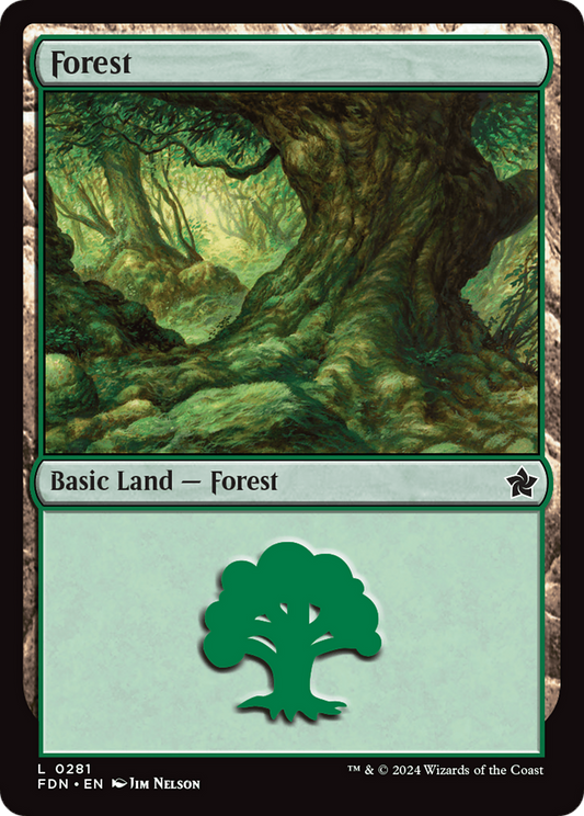 Forest (FDN-281) - Foundations Foil