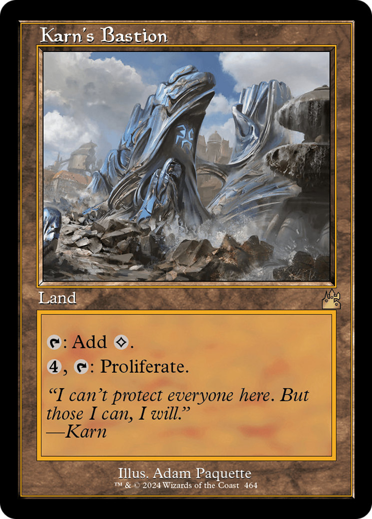 Karn's Bastion Retroframe Foil