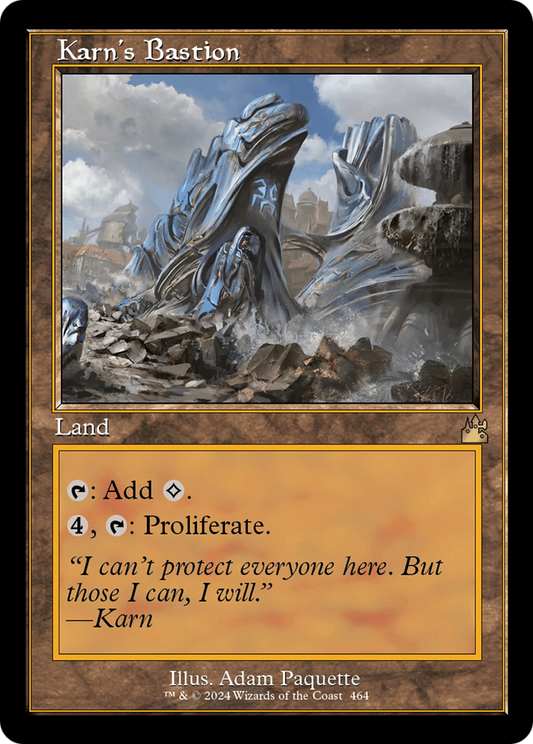 Karn's Bastion Retroframe Foil