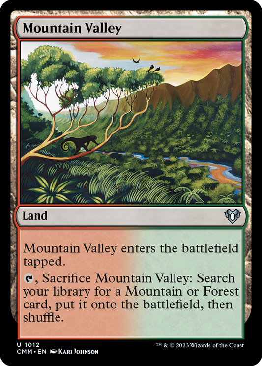 Mountain Valley (CMM-1012) - Commander Masters