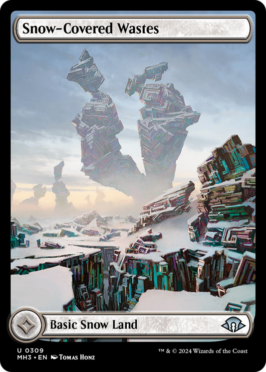 Snow-Covered Wastes (MH3-309) - Modern Horizons 3 Foil