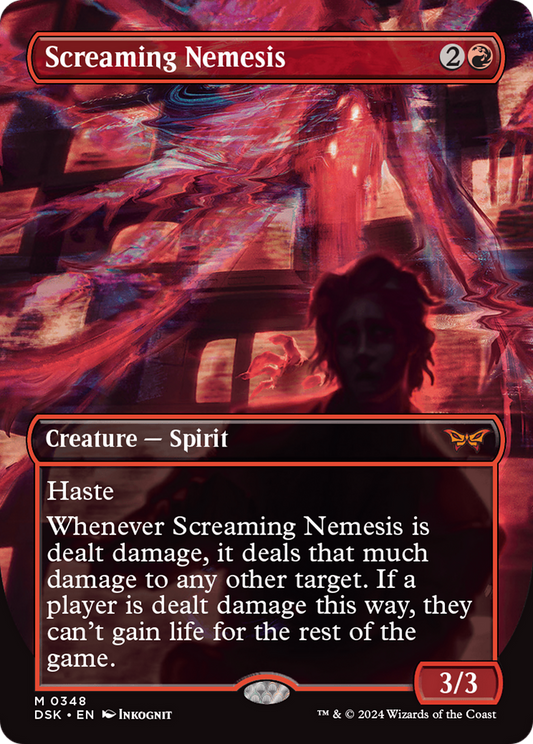 Screaming Nemesis (DSK-348) - Duskmourn: House of Horror Foil