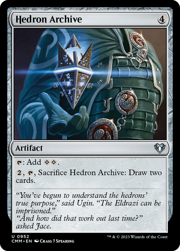 Hedron Archive (CMM-952) - Commander Masters