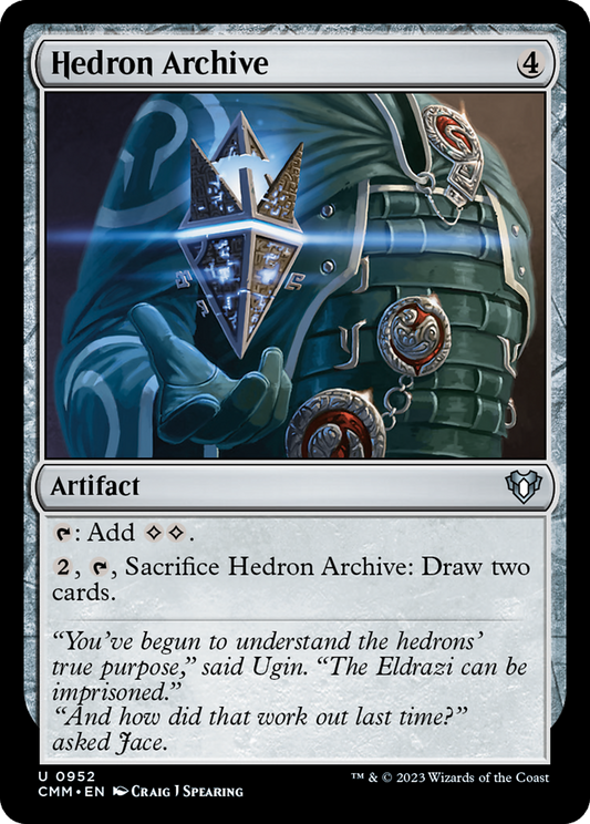 Hedron Archive (CMM-952) - Commander Masters