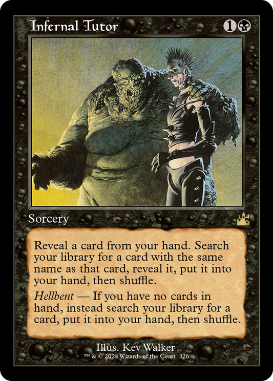 Infernal Tutor Retroframe