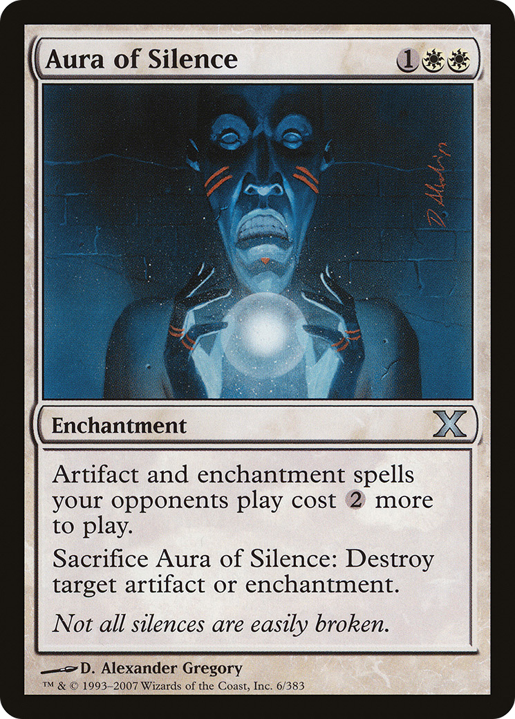 Aura of Silence (10E-006) - Tenth Edition