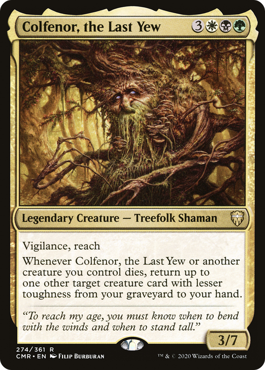 Colfenor, the Last Yew (CMR-274) - Commander Legends
