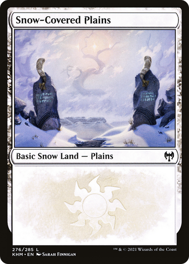 Snow-Covered Plains (276) (KHM-276) - Kaldheim: (snow) Foil