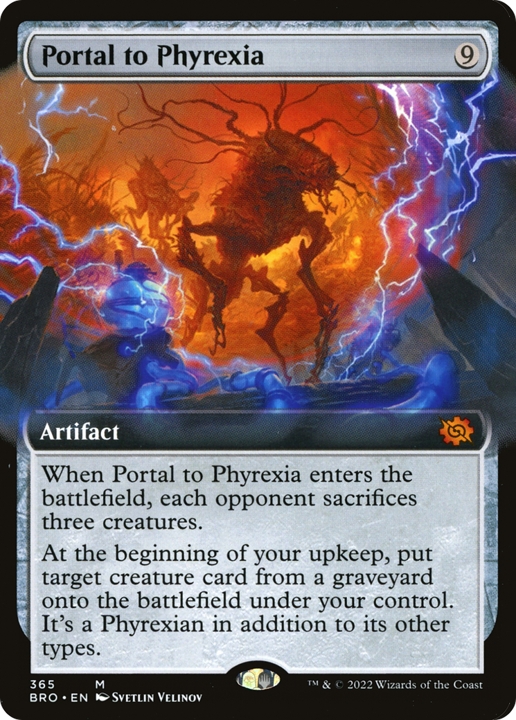 Portal to Phyrexia Extended Art Foil 365